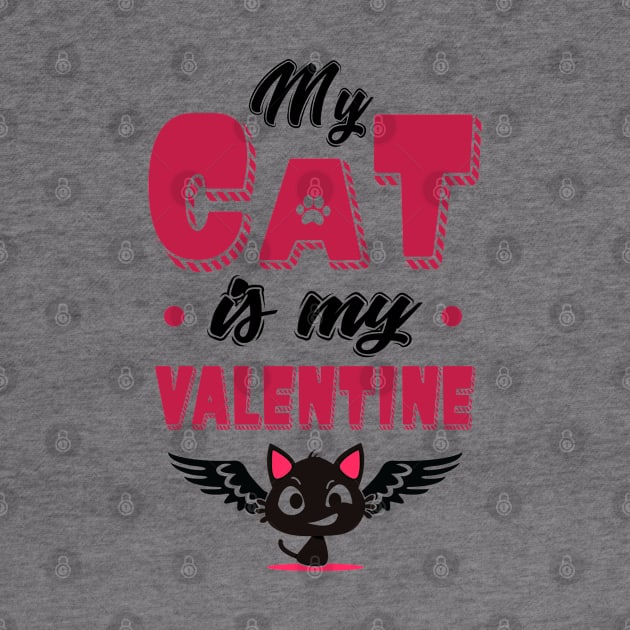 My Cat is my Valentine by KsuAnn